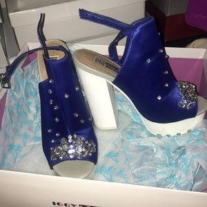 Royal blue Steve Madden shoes